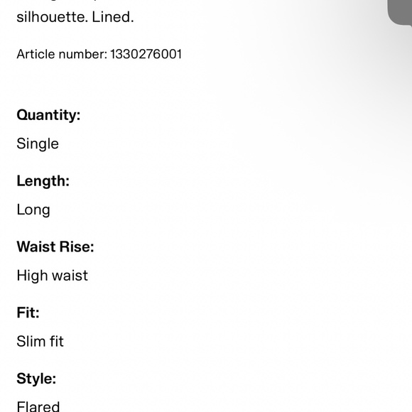 NWT H&M polka dot midi skirt - Picture 5 of 7